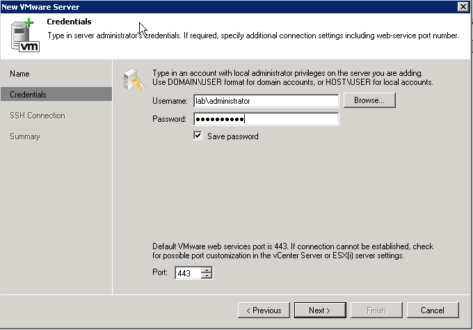 Veeam Installation Step 22